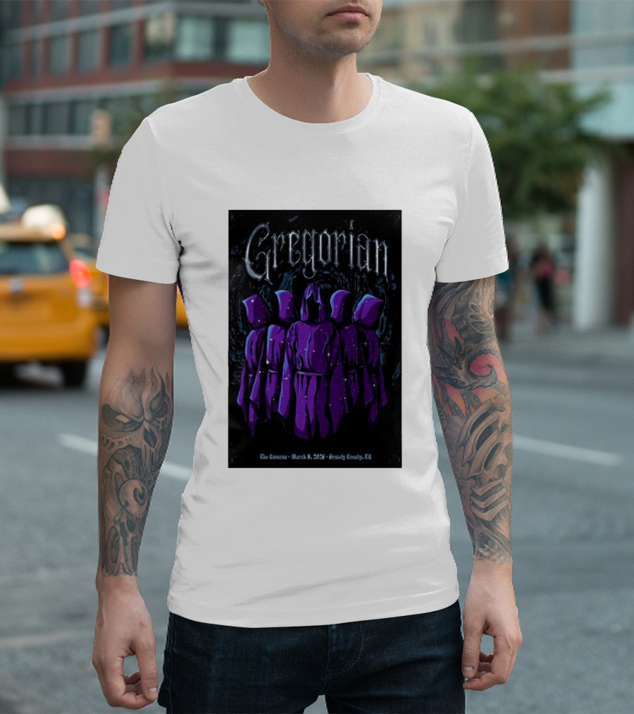 Gregorian March 8 2026 The Caverns Grundy County TN T-Shirt