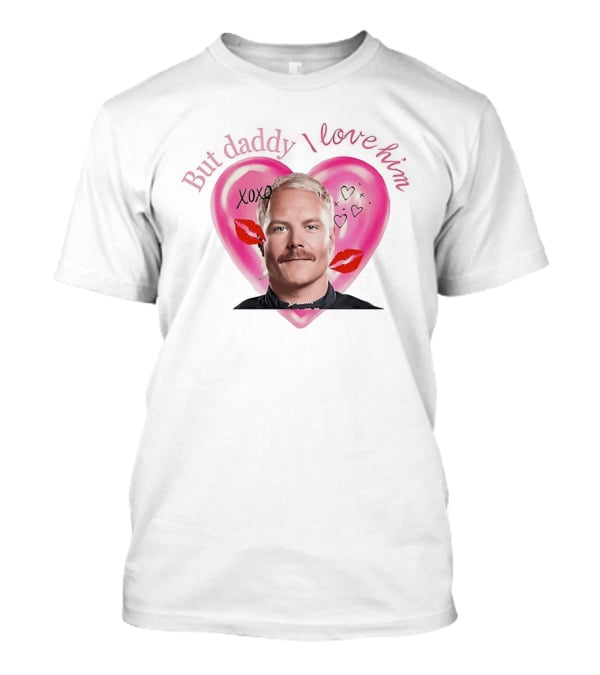 But Daddy I Love Valtteri Bottas XOXO Heart Lips T-Shirt