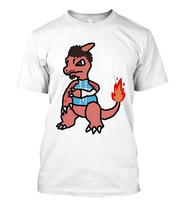 Charmelo Ball Crossover LaMelo Ball Charlotte Hornets Cartoon Character Mashup T-Shirt