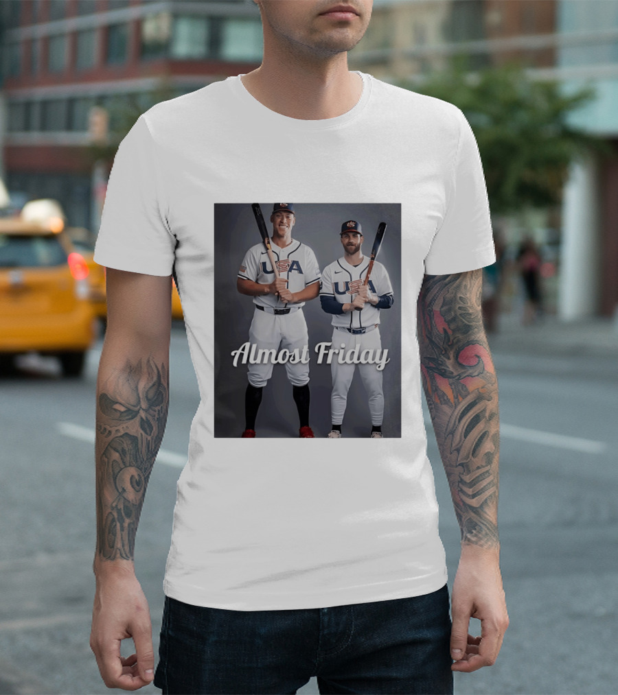 Judge Harper USA Baseball Almost Friday T-Shirt