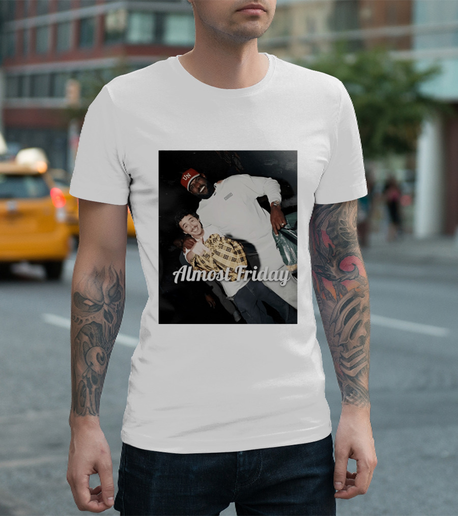 LeBron And Chalamet Almost Friday UN Hat T-Shirt