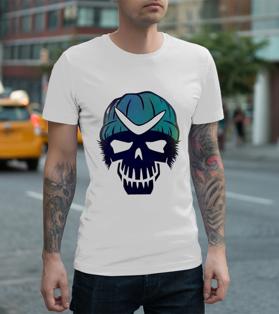 Captain Boomerang Skull Emblem Suicide Squad T-Shirt