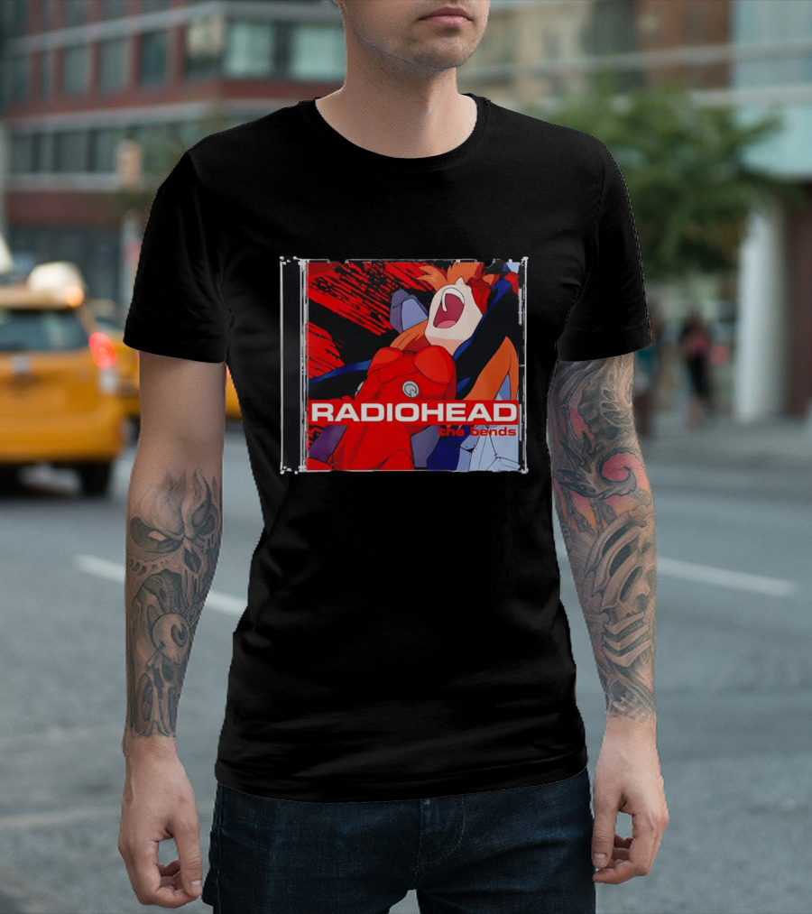 Radiohead The Bends Asuka Anime T-Shirt