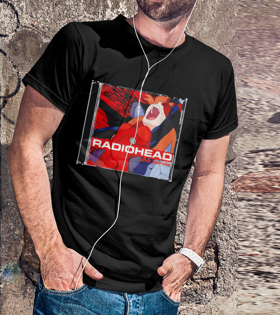 Radiohead The Bends Asuka Anime T-Shirt