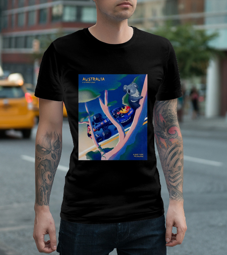 Australia 6 8 March 2026 Red Bull Racing F1 Albert Park Melbourne T-Shirt