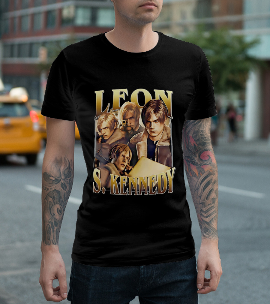 Leon S. Kennedy Bootleg Gamer T-Shirt