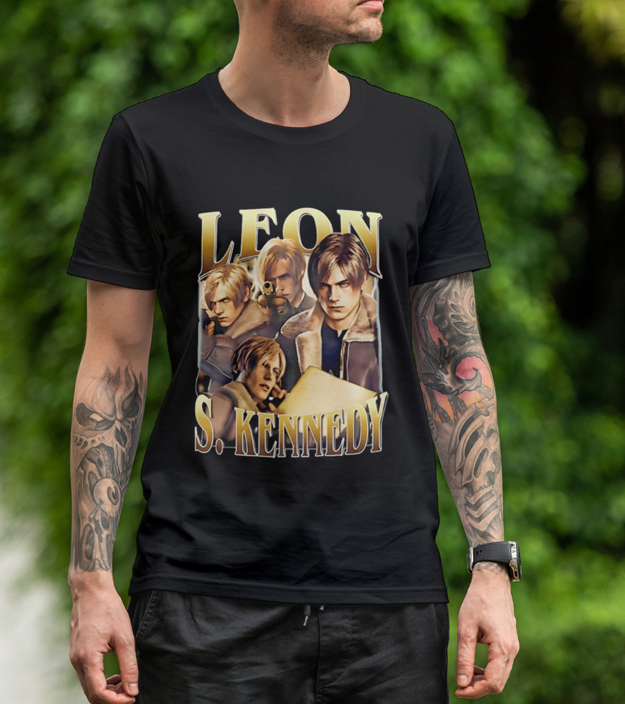 Leon S. Kennedy Bootleg Gamer T-Shirt