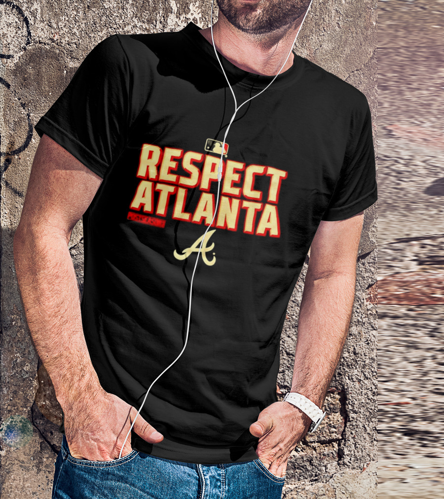 Atlanta Braves Respect Atlanta Postseason 2020 MLB T-Shirt