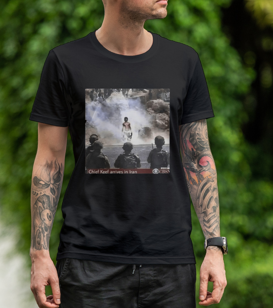 Chief Keef Arrives In Iran CBS Live Scene T-Shirt