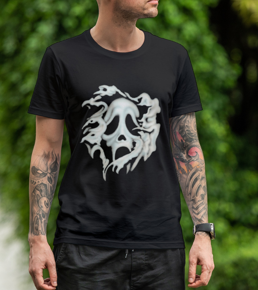 Don Toliver Scream Cactus Jack Airbrush Ghostface T-Shirt