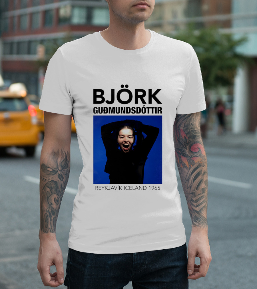 BJÖRK Guðmundsdóttir Reykjavík Iceland 1965 T-Shirt