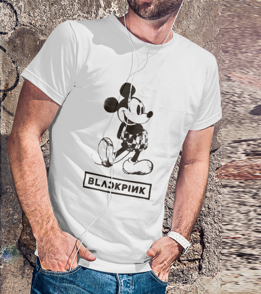 Blackpink Disney Mickey Mouse Collaboration T-Shirt