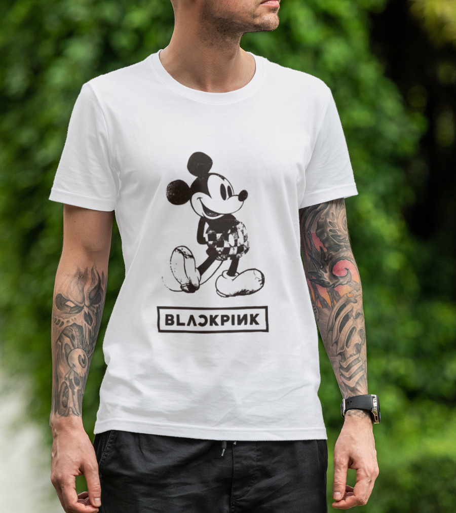 Blackpink Disney Mickey Mouse Collaboration T-Shirt