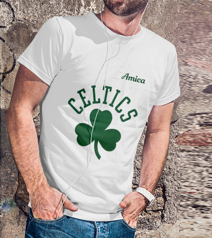 Celtics Amica Shamrock Tatum Back To 0 T-Shirt