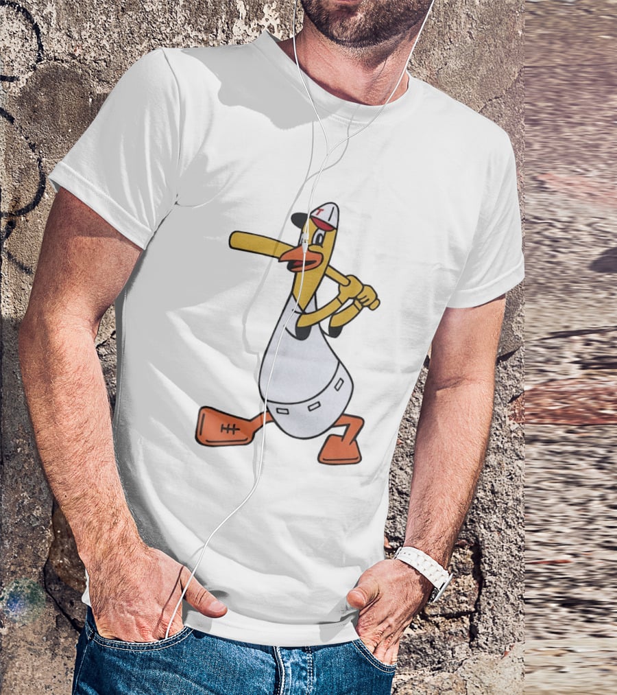 Toledo Mud Hens Mortimor Gold Imprint Franklin Baseball T-Shirt