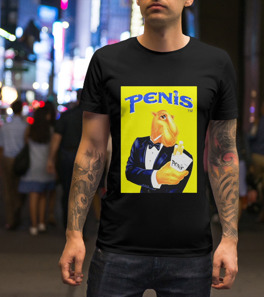 Penis Camel Smoking Meme T-Shirt