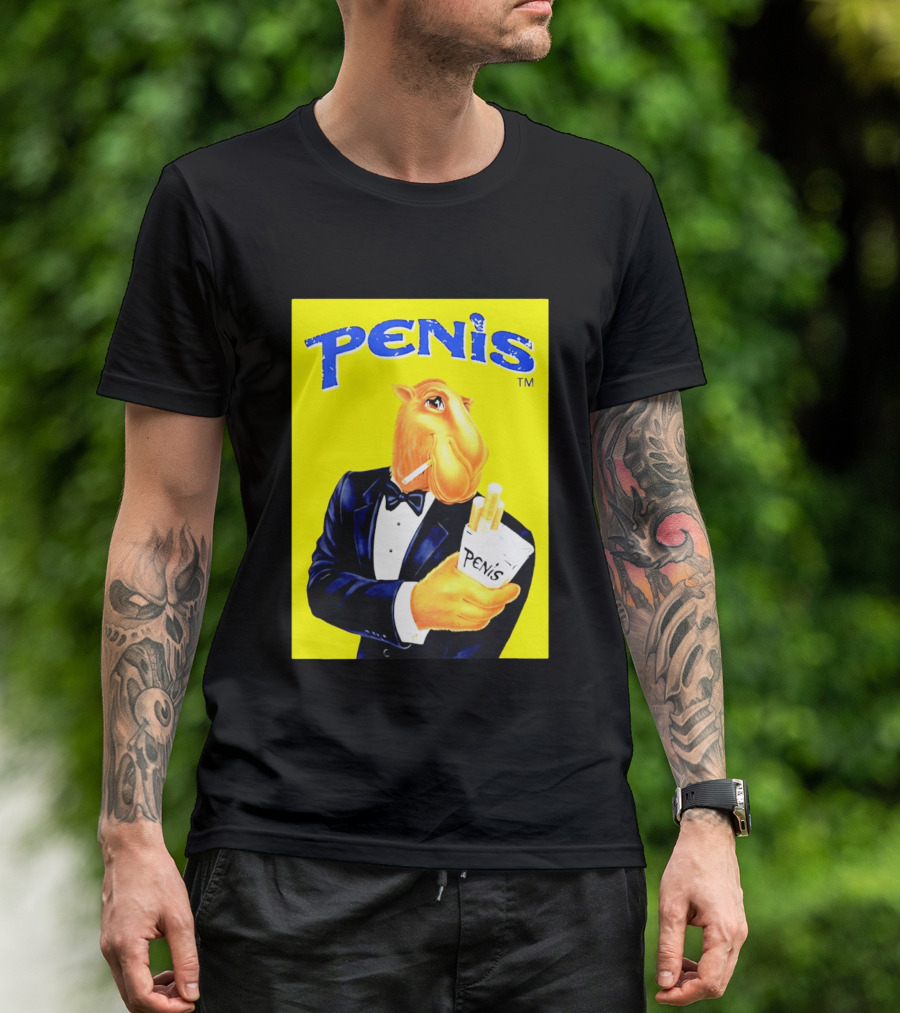 Penis Camel Smoking Meme T-Shirt