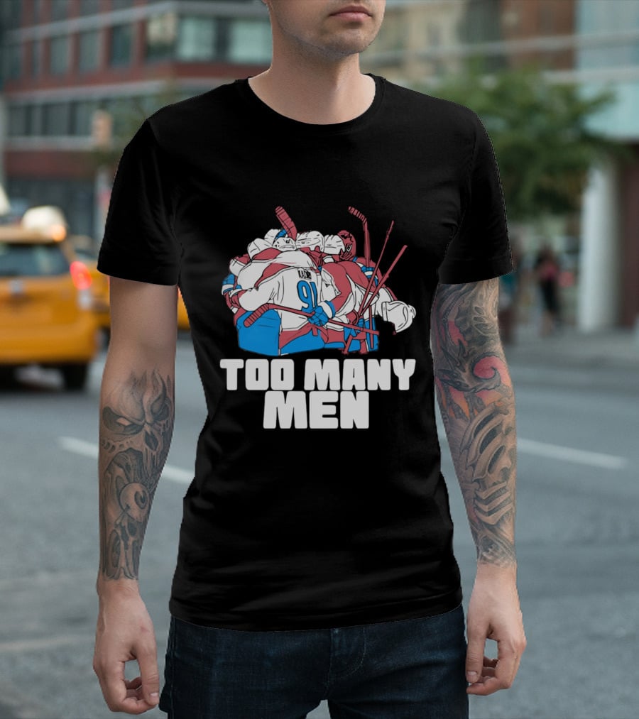 Kadri Hockey Too Many Men 91 Pile T-Shirt