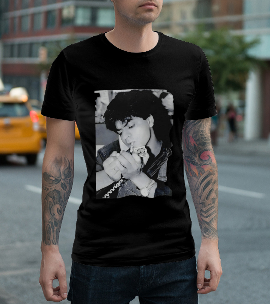 Shah Rukh Khan Iconic Smoking Bollywood T-Shirt