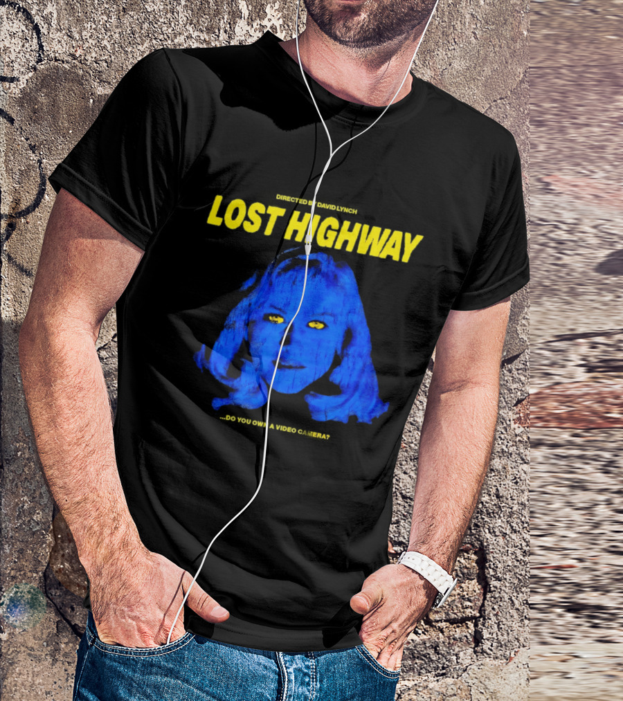Lost Highway David Lynch Film Blue Face T-Shirt