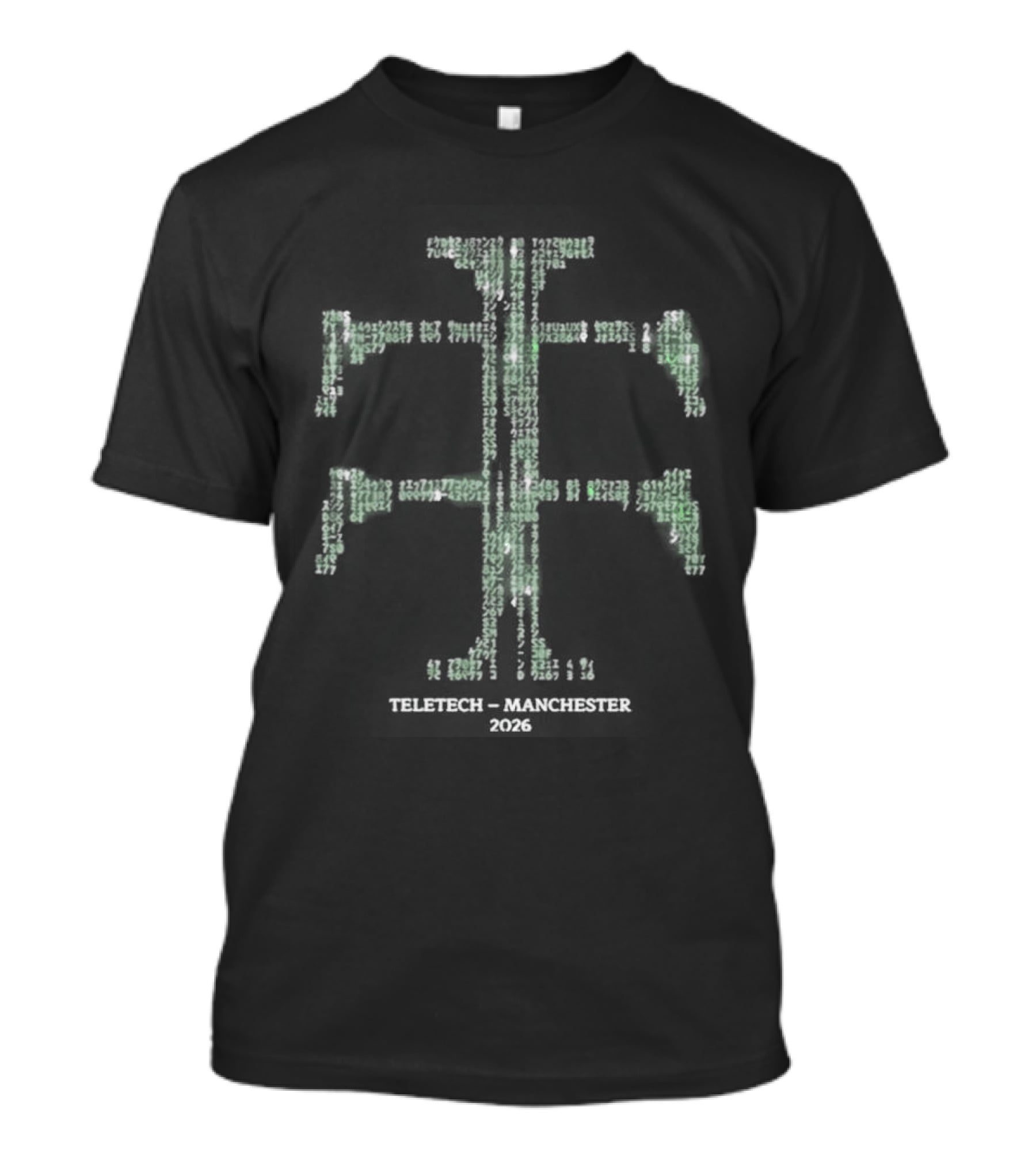 Teletech Matrix Electric Circuitry Cyber Tech T-Shirt