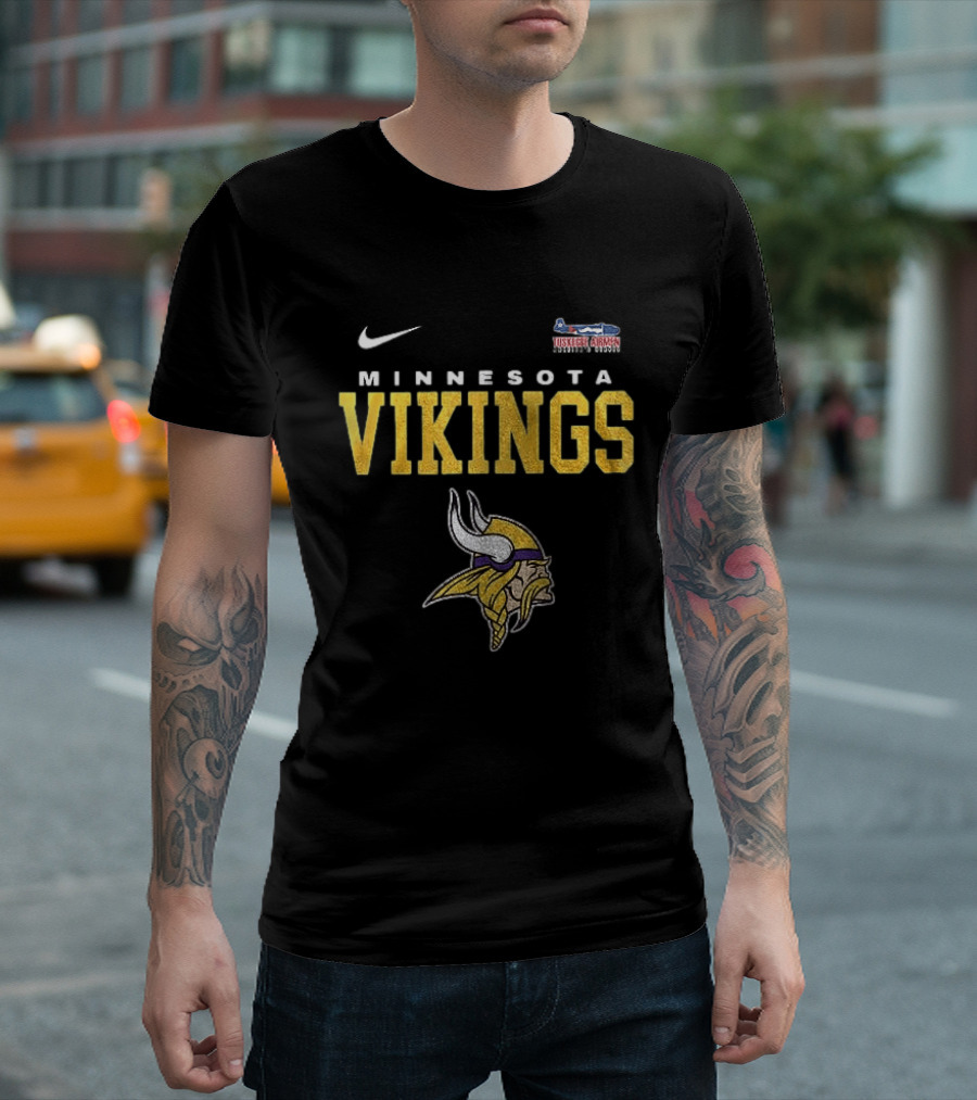 Nike Minnesota Vikings Tuskegee Airmen Redtails Collaboration T-Shirt