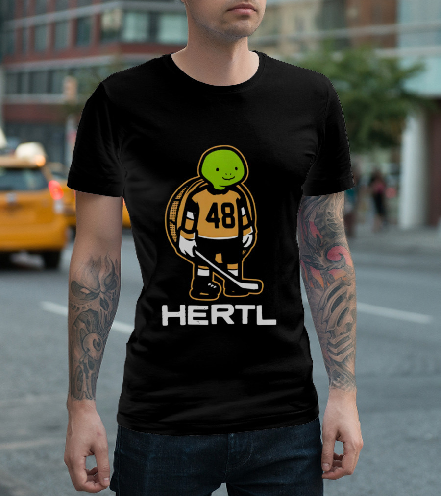Tomas Hertl 48 Turtle Hockey Player T-Shirt