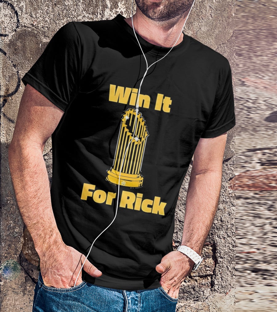 Win It For Rick Trophy Stars T-Shirt