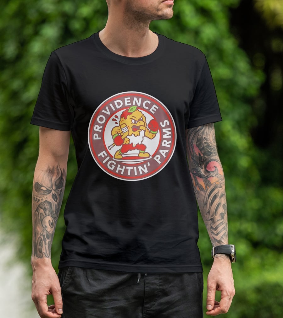 Providence Fightin' Parms Hockey Pepper T-Shirt