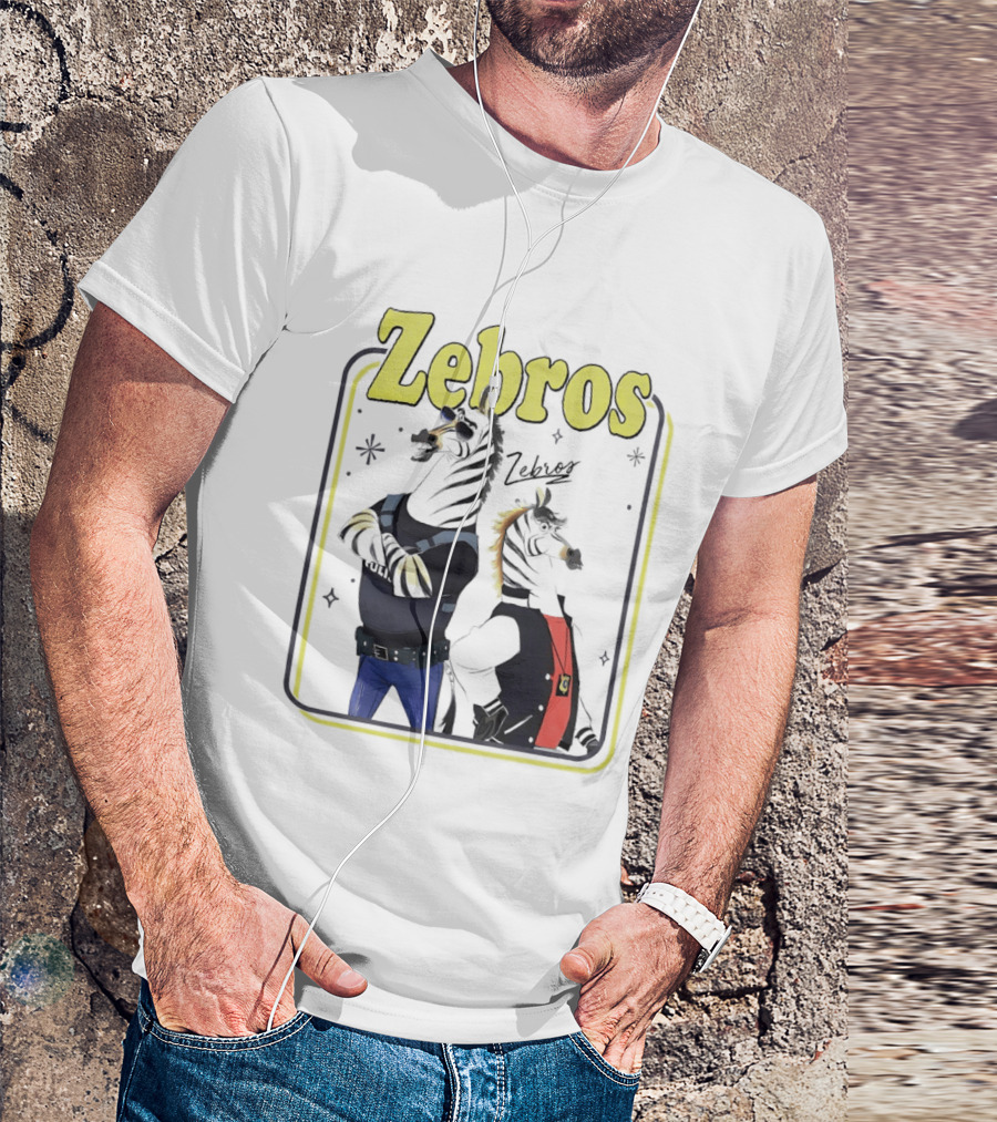 Zebros Zebras Disneyland Family Vacation 2026 T-Shirt