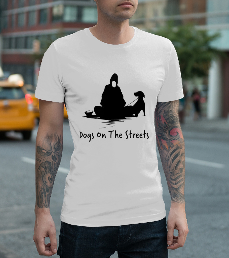 Dogs On The Streets Homeless Outreach Charity T-Shirt