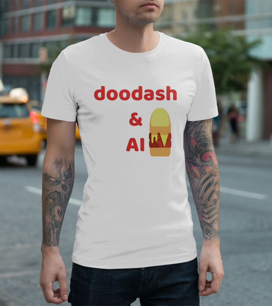 Doodash And AI Sandwich Humor T-Shirt