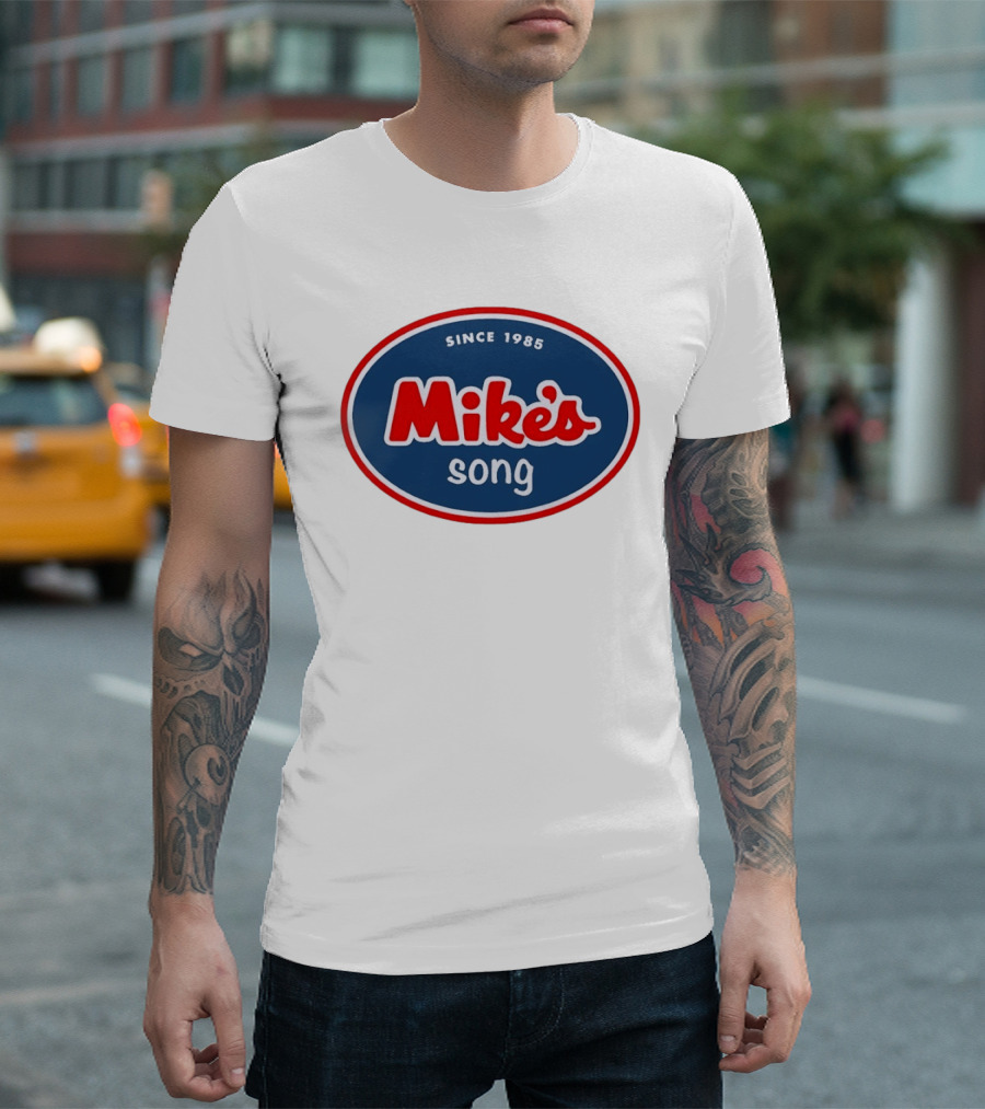 Mike's Song Since 1985 Retro Oval T-Shirt
