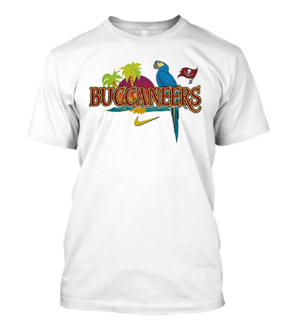 Tampa Bay Buccaneers Tropical Parrot Nike Buccaneers T-Shirt