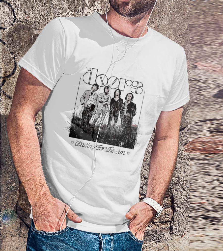 The Doors Waiting For The Sun Album Cover T-Shirt