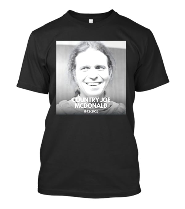 Country Joe Mcdonald 1942 2026 T-Shirt