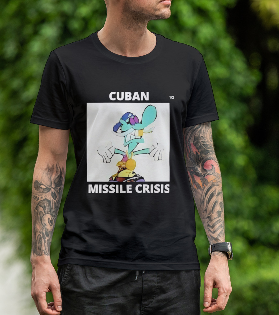 Cuban Missile Crisis Character Cartoon T-Shirt