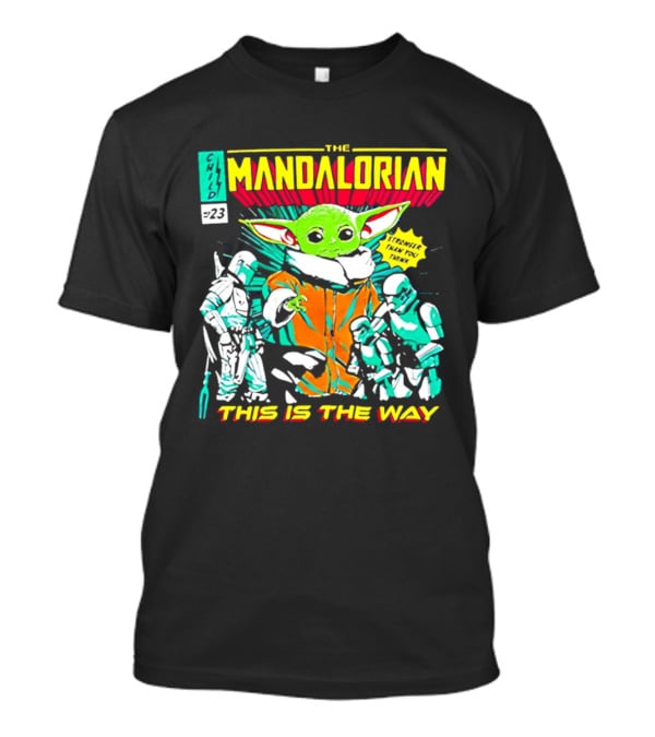 The Mandalorian Baby Yoda This Is The Way Comic Issue 29 T-Shirt
