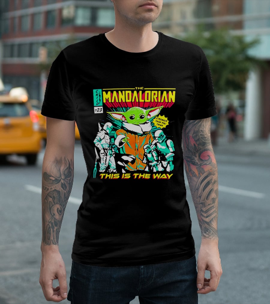 The Mandalorian Baby Yoda This Is The Way Comic Issue 29 T-Shirt