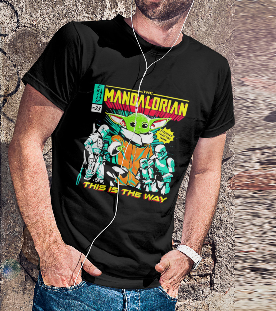 The Mandalorian Baby Yoda This Is The Way Comic Issue 29 T-Shirt