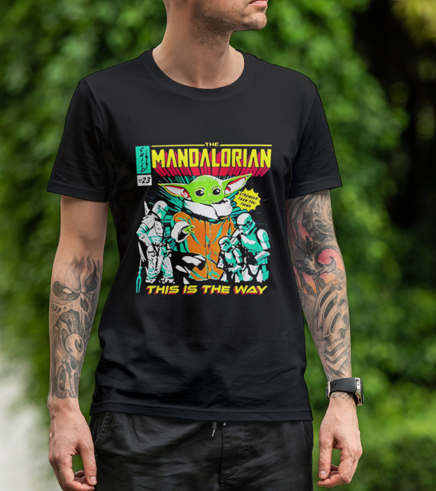 The Mandalorian Baby Yoda This Is The Way Comic Issue 29 T-Shirt