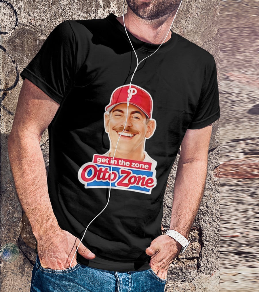 Philadelphia Phillies Mike Schmidt Get In The Zone Otto Zone T-Shirt