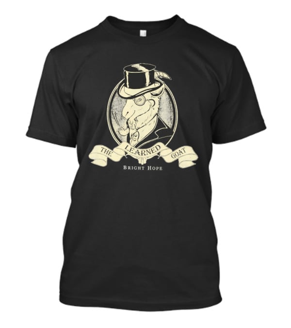 The Learned Goat Top Hat And Monocle T-Shirt