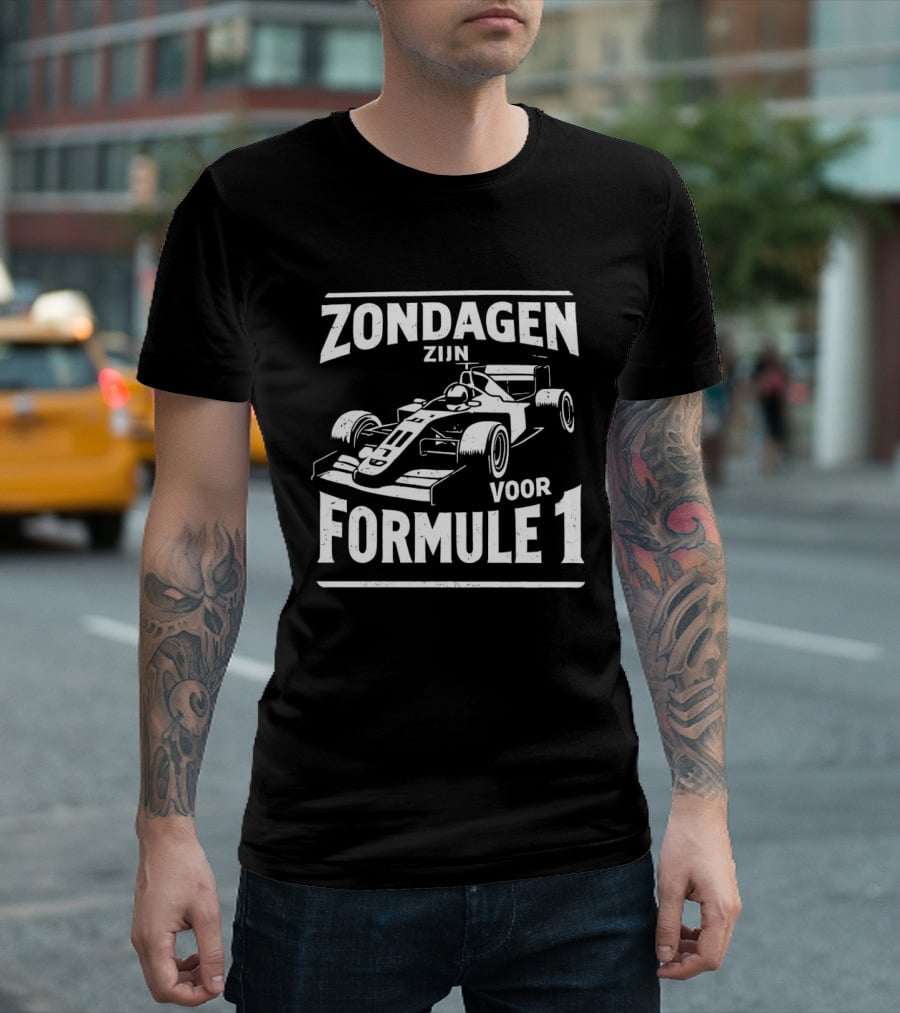 Zondagen Zijn Voor Formule 1 T-Shirt