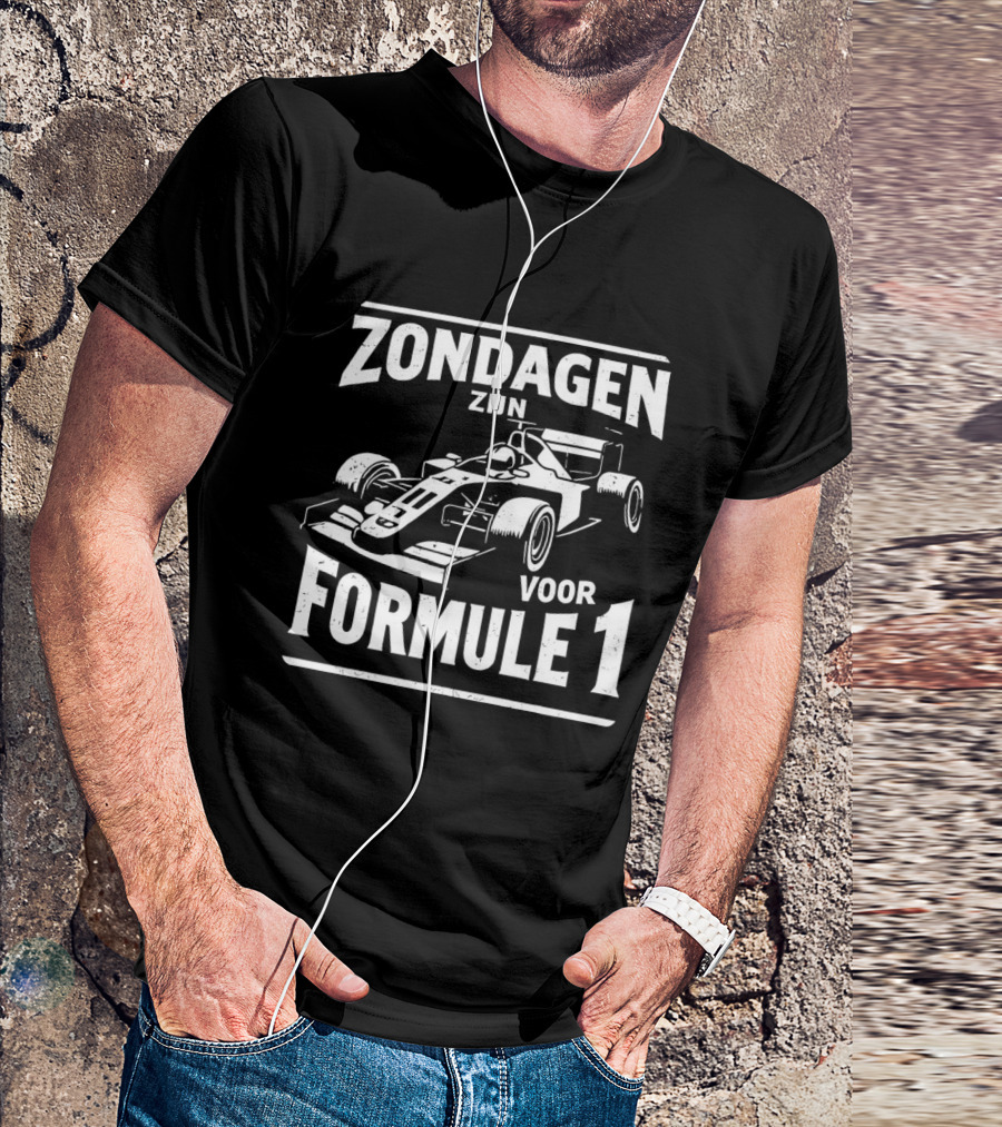 Zondagen Zijn Voor Formule 1 T-Shirt
