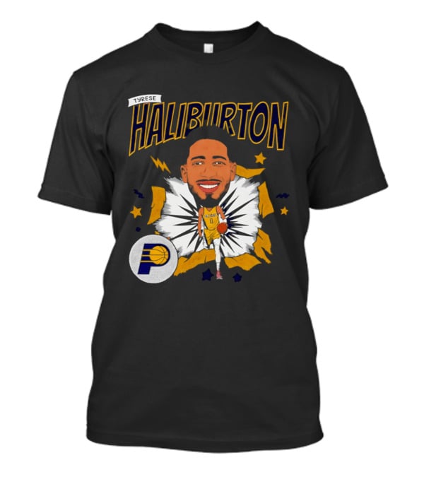 Haliburton Indiana Pacers Basketball Stars T-Shirt