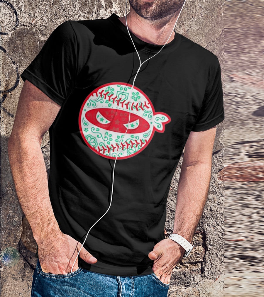 Pitching Ninja Mexico Baseball Dia De Los Muertos T-Shirt