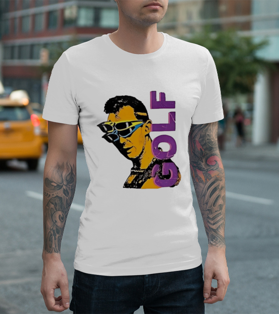 GOLF Man Sunglasses Retro Pop T-Shirt