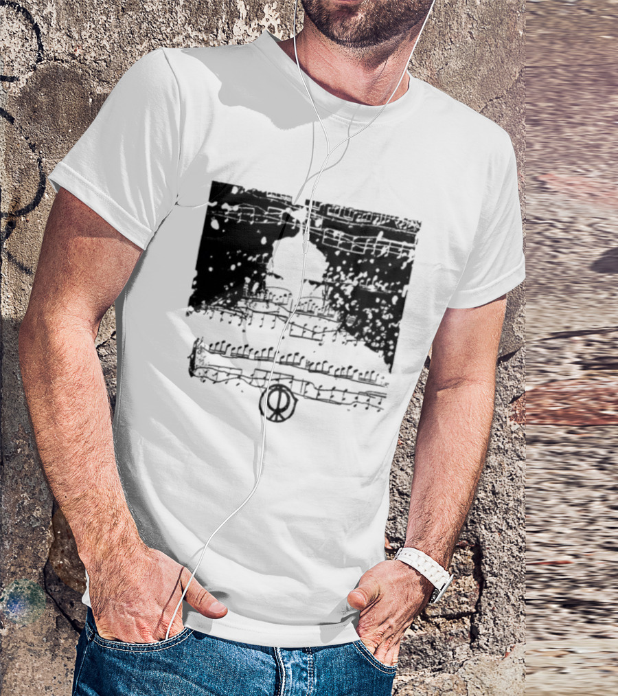 Rosalia New Era Lux In Madrid Music Note T-Shirt