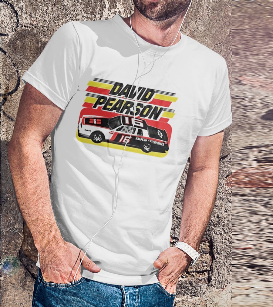 David Pearson 16 Halpern Enterprises Racing Car T-Shirt